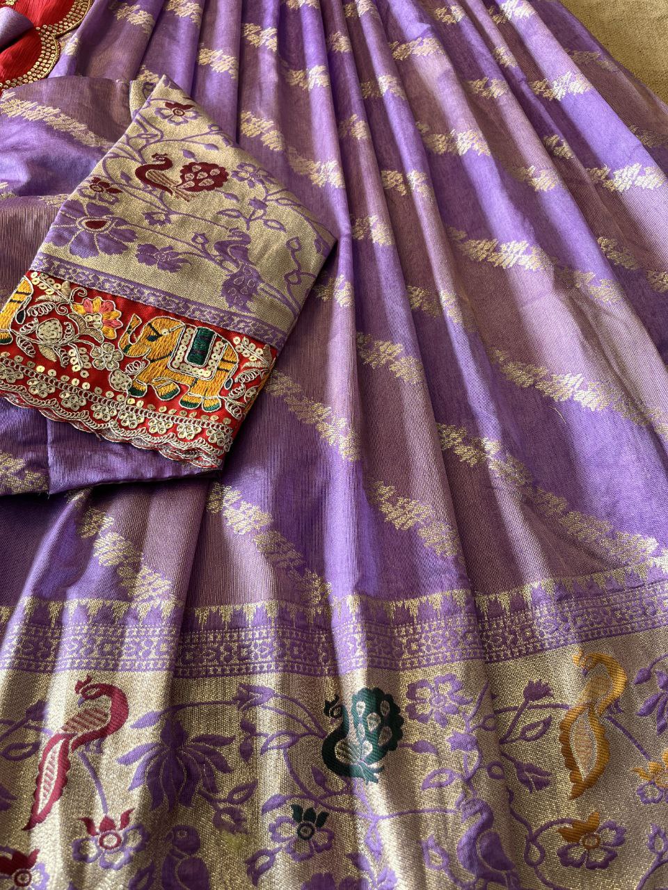 😍 Paithani Weave Royale – Designer Lehenga Set ✨