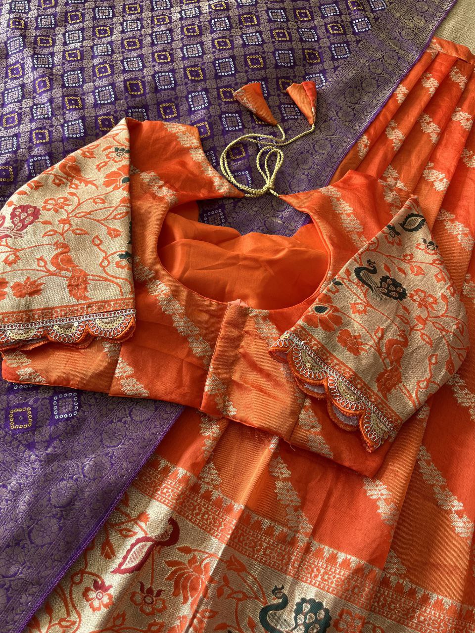 😍 Paithani Weave Royale – Designer Lehenga Set ✨