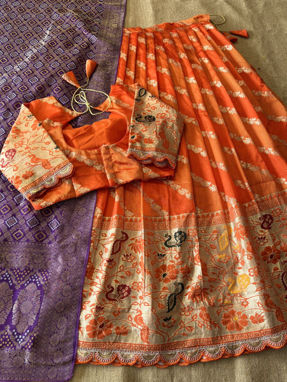 😍 Paithani Weave Royale – Designer Lehenga Set ✨