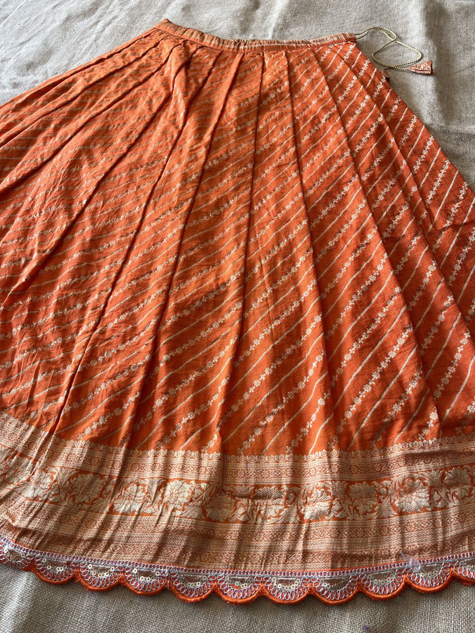 ✨ Khadi Zari Luxe – Designer Lehenga Set ✨
