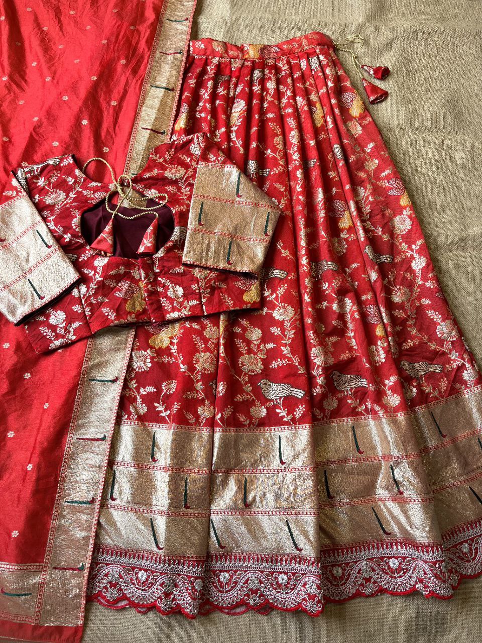 🌺 Muniya Paithani Royale – Designer Lehenga Set 🌺