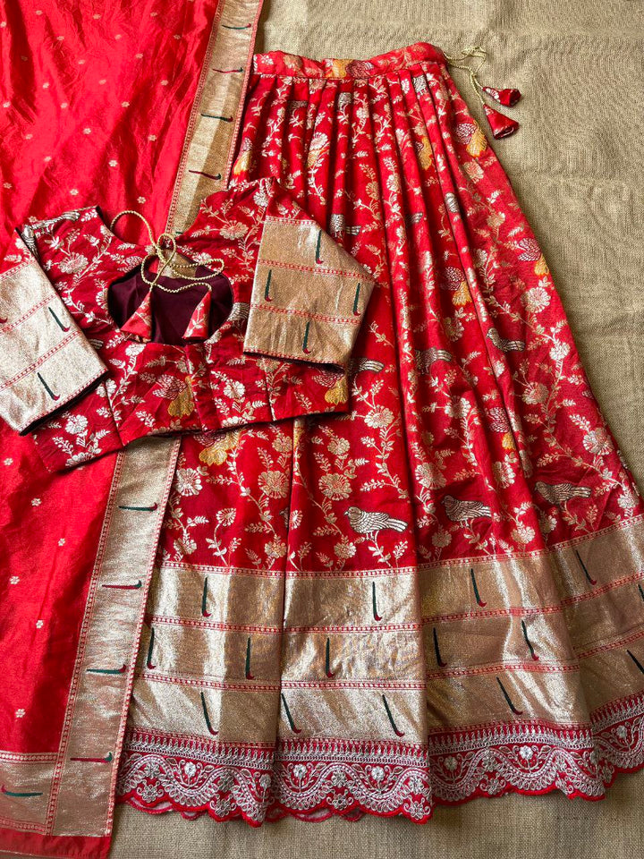 🌺 Muniya Paithani Royale – Designer Lehenga Set 🌺