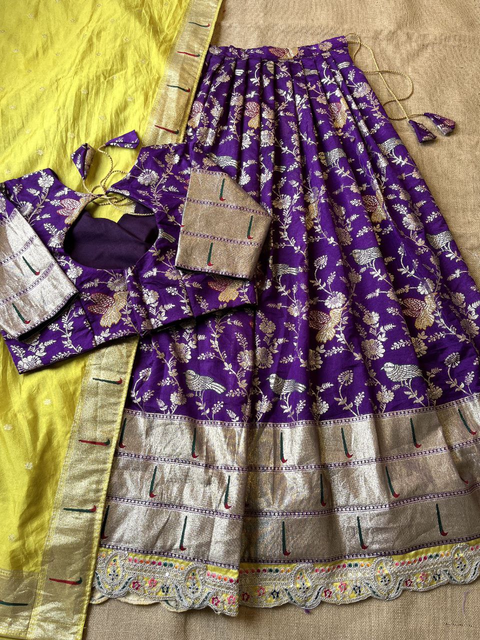 🌺 Muniya Paithani Royale – Designer Lehenga Set 🌺