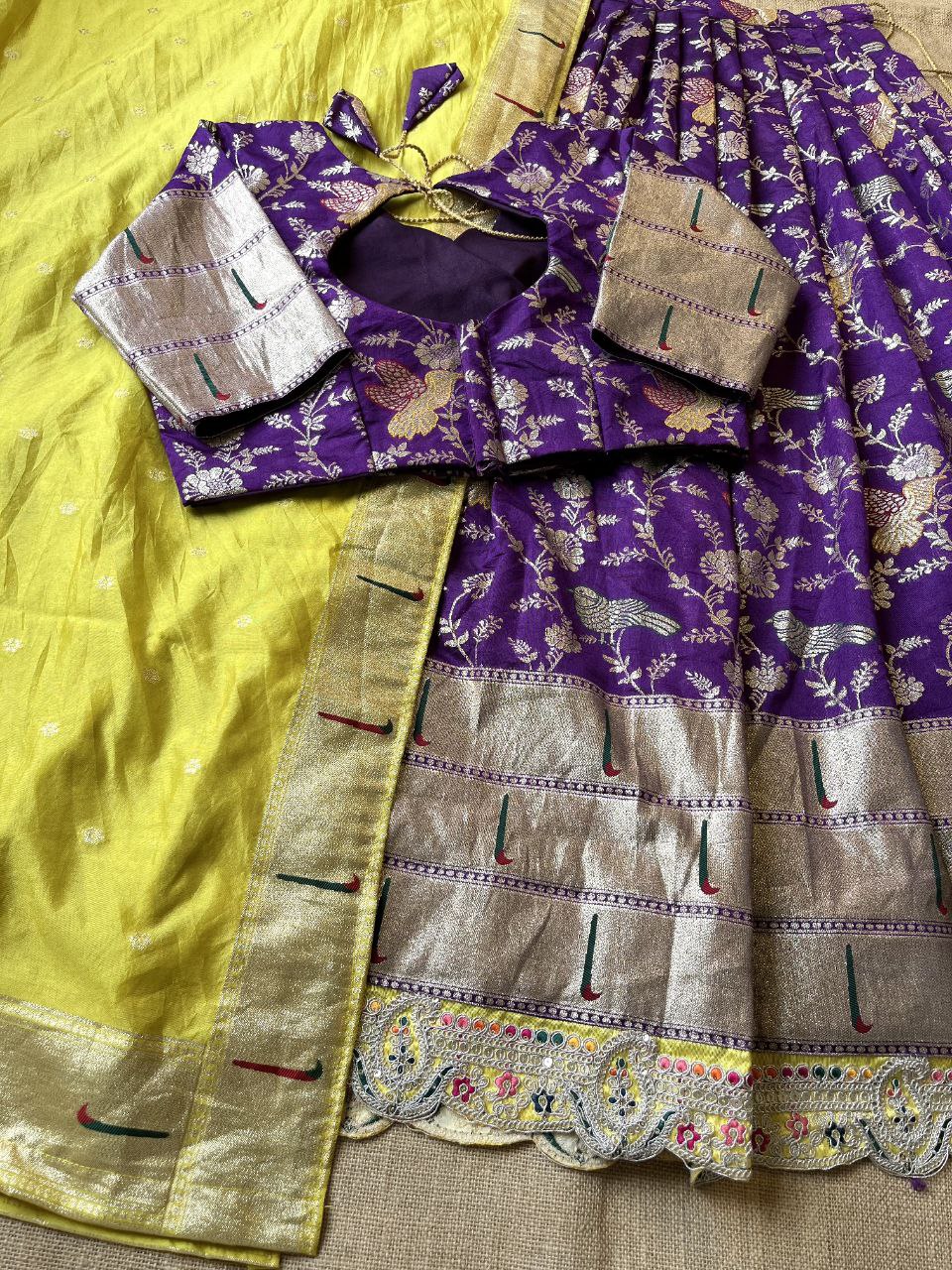🌺 Muniya Paithani Royale – Designer Lehenga Set 🌺