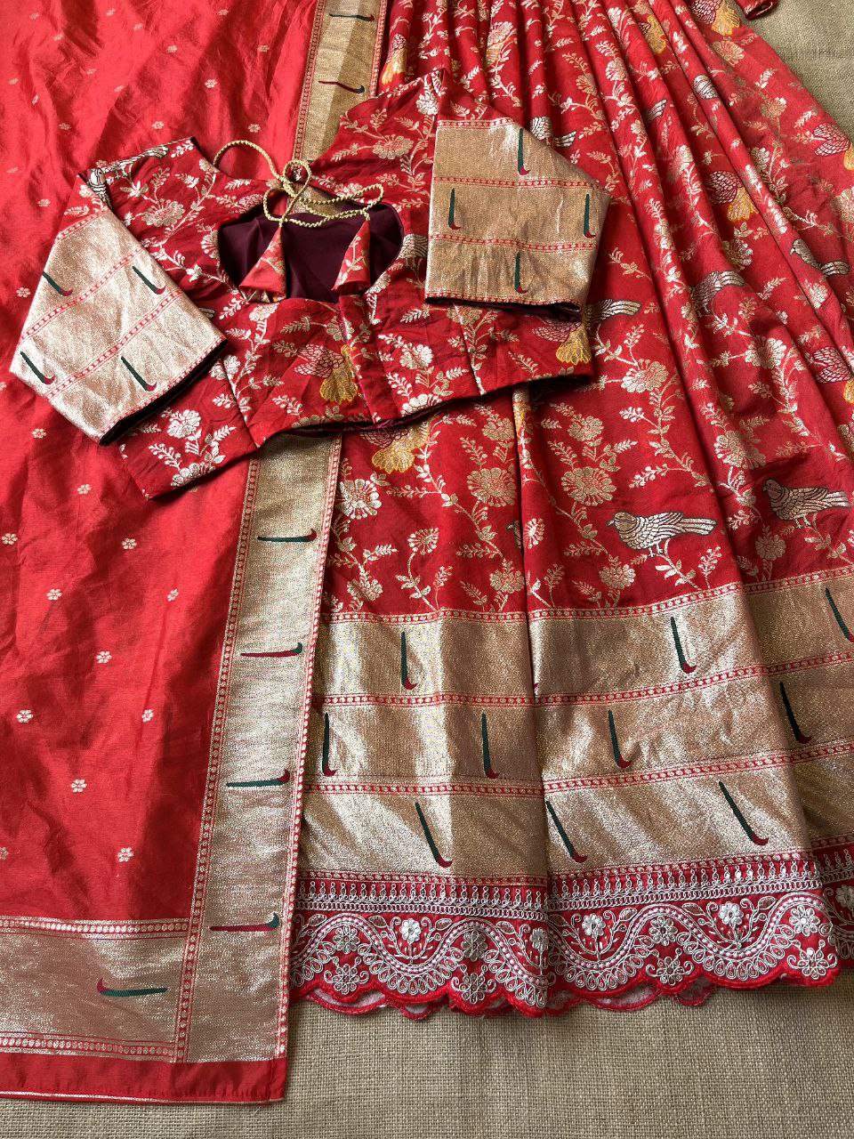 🌺 Muniya Paithani Royale – Designer Lehenga Set 🌺