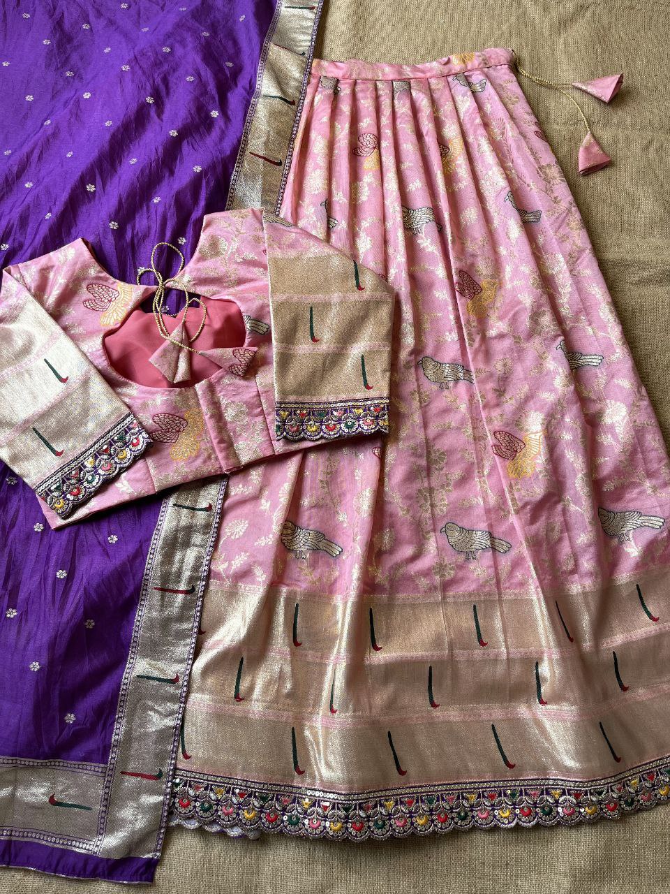 🌺 Muniya Paithani Royale – Designer Lehenga Set 🌺
