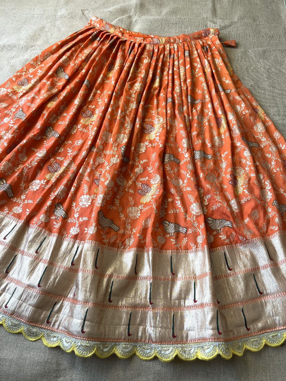 🌸 Evergreen Muniya Paithani – Designer Lehenga Set 🌸