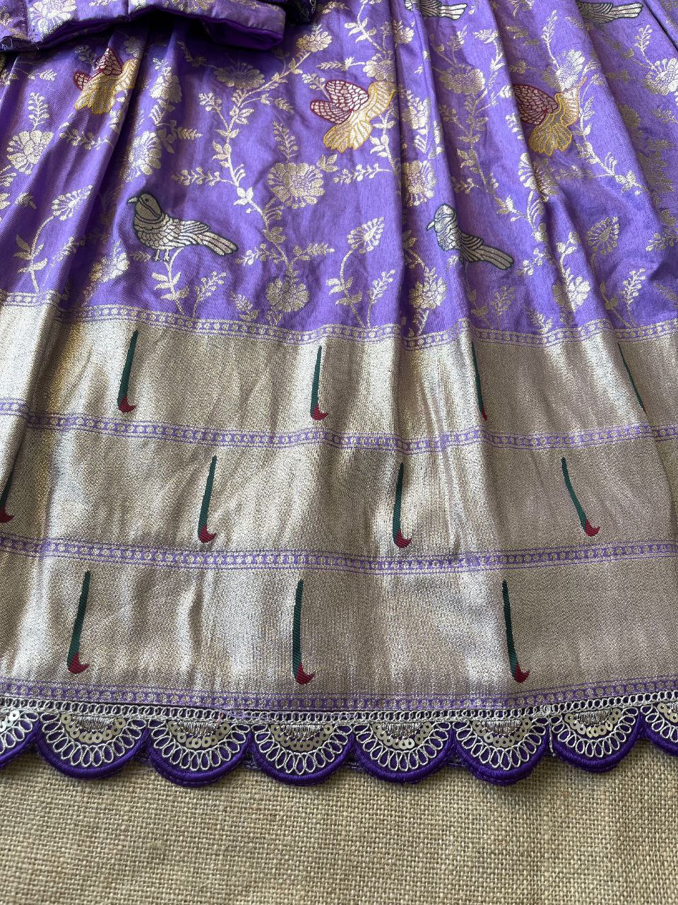 🌸 Evergreen Muniya Paithani – Designer Lehenga Set 🌸