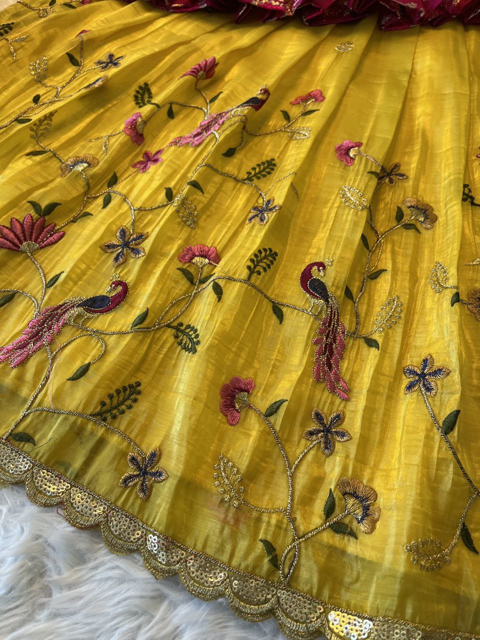 ❤️ Pattu Paavadai Classic Charm – Kids Traditional Set ❤️