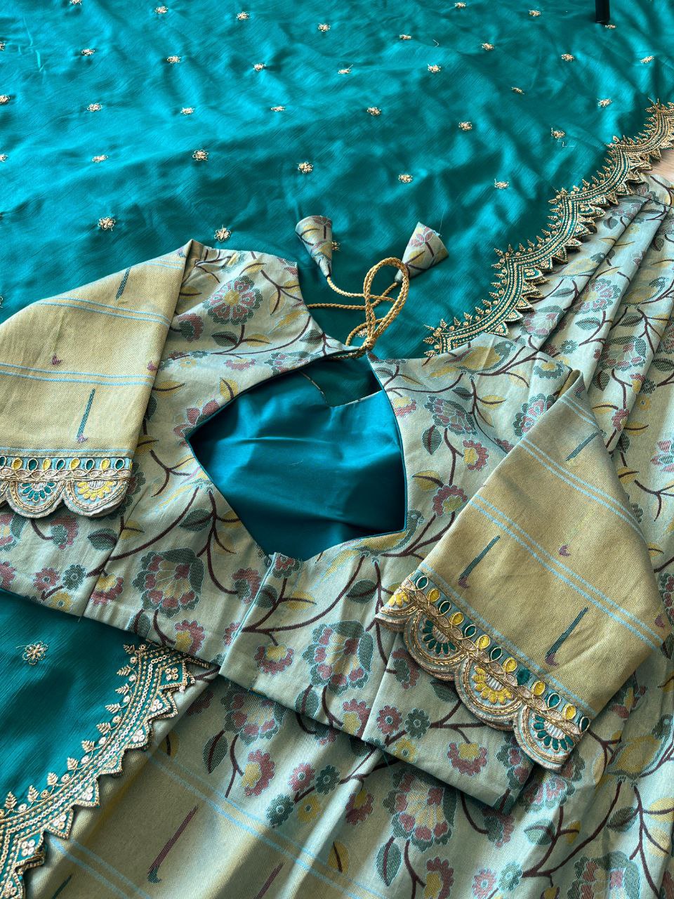 ❤️ Pongal Festive Bloom – Designer Lehenga Set ❤️