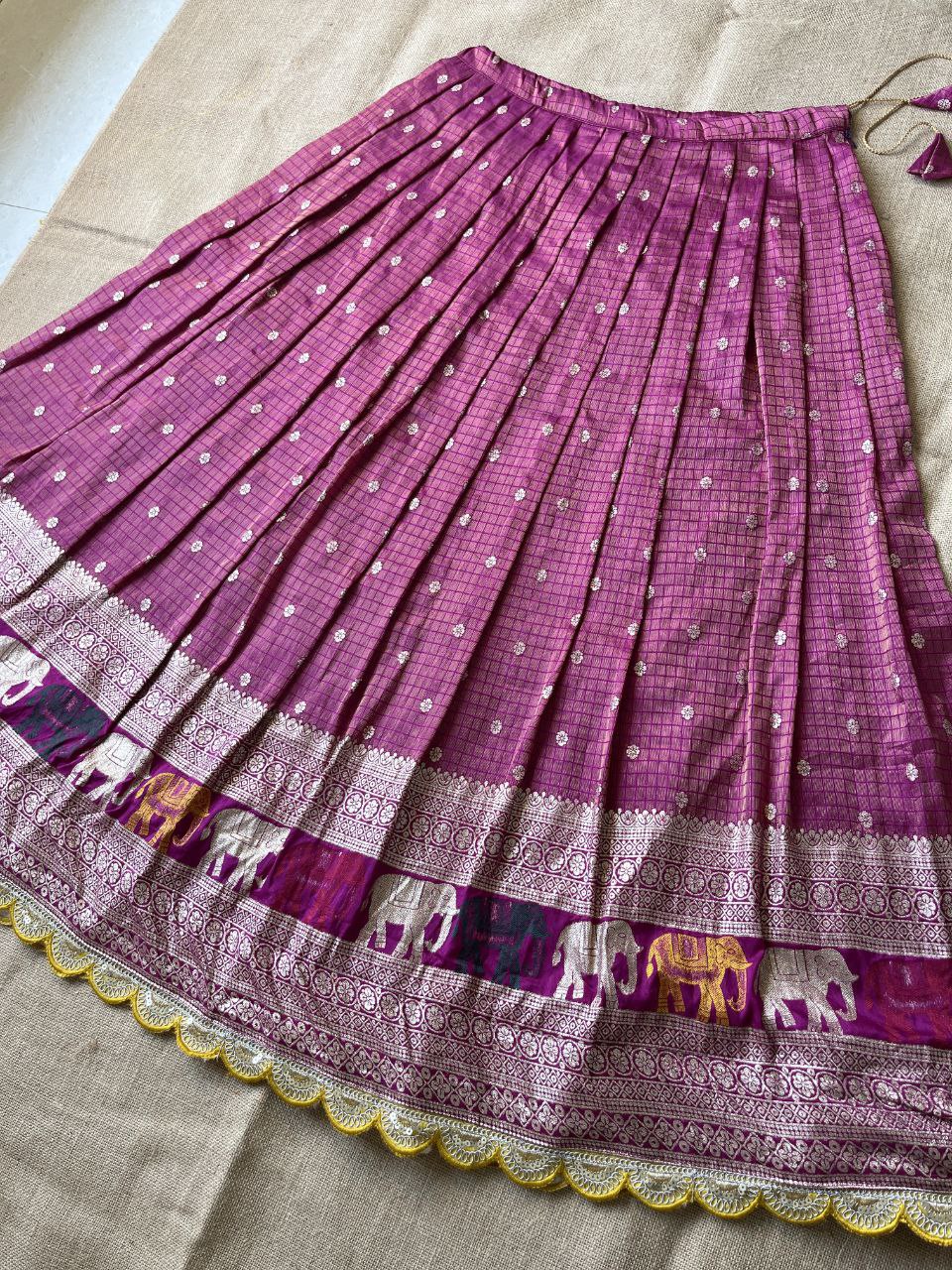🐘 Elephant Heritage Luxe – Designer Lehenga Set ❤️