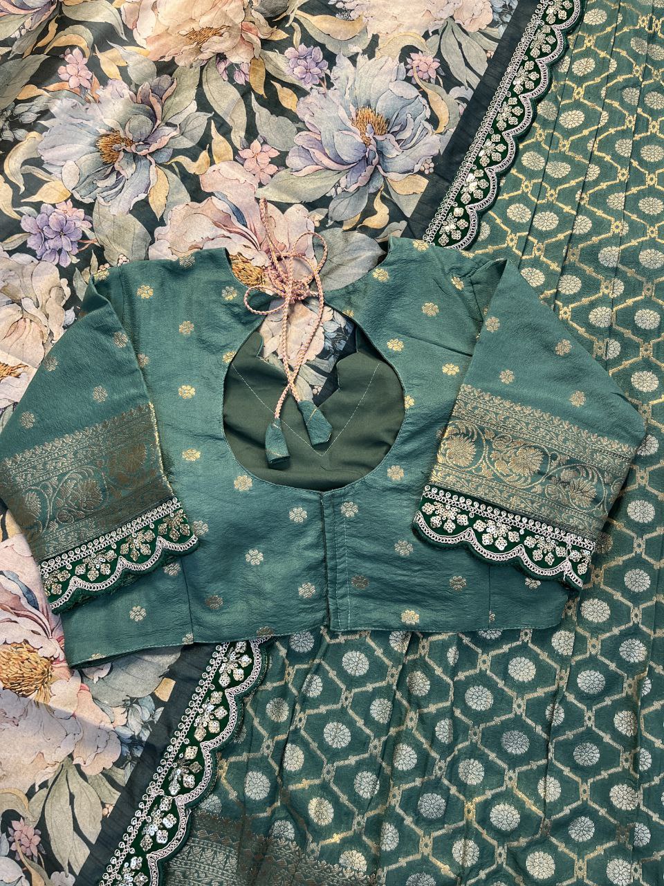 ✨ Banarasi Meena Royale – Designer Lehenga Set ✨